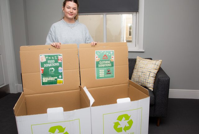 Jenny McCrea - Food and clothing donations